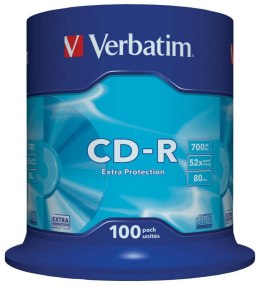 Płyta cd Verbatim CD-R cake 100 700MB x52