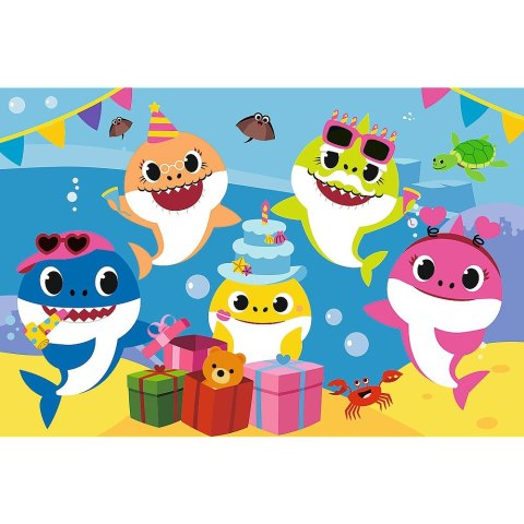 Puzzle Wesołe Baby Shark 24 el. Trefl (14337)