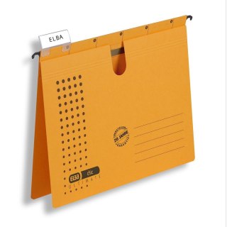 Skoroszyt A4 Chic Ultimate wiszący żółty karton 230g Elba (100552095)