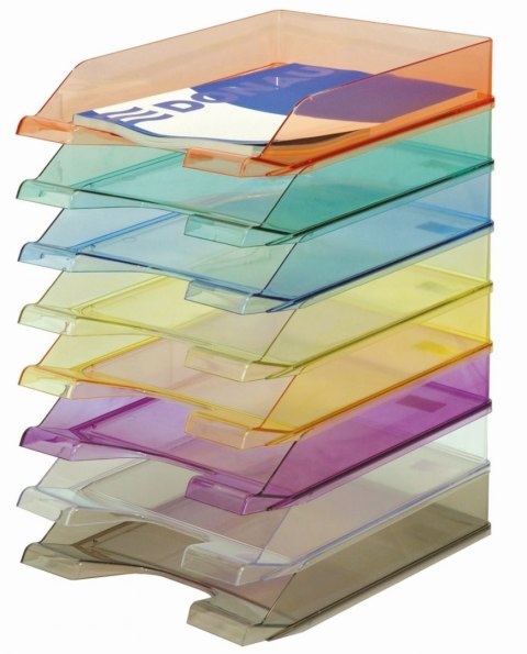 Szuflada na dokumenty pomarańczowy polistyren PS [mm:] 254x60x 346 Donau (7470001PL-12)