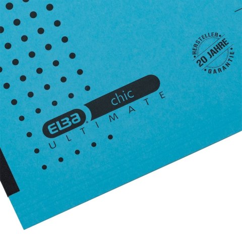 Teczka zawieszkowa Chic Ultimate A4 niebieski karton 230g Elba (100552099)
