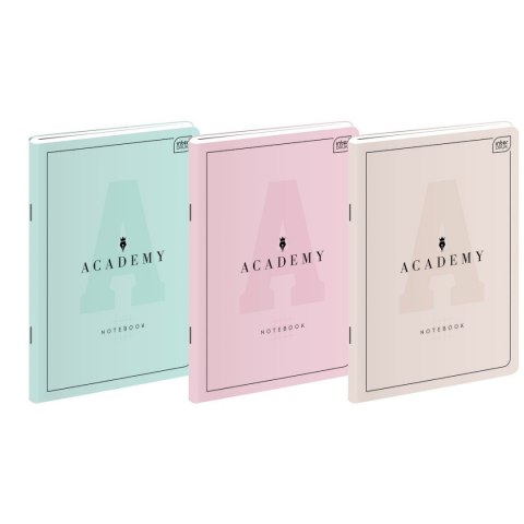 Zeszyt ACADEMY A4 60k. 90g krata Interdruk (5902277299229)