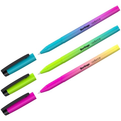 Długopis żelowy Radiance wkład czarny Berlingo (311458)