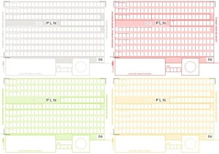 Druk samokopiujący A4 Polecenie przelewu wpłata gotówkowa 100k. Stolgraf (PP7)