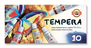 Farba tempera kolor: mix 16ml 10 kolor. Koh-I-Noor