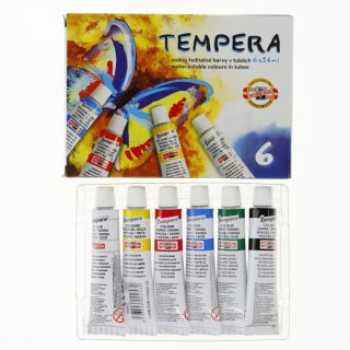 Farba tempera kolor: mix 16ml 6 kolor. Koh-I-Noor