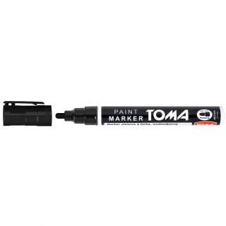 Marker olejowy wkład czarny 2,5mm okrągła końcówka Toma (TO-440 3 2)