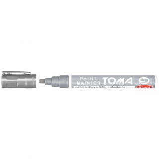 Marker olejowy wkład srebrny 2,5mm okrągła końcówka Toma (TO-440 9 4)