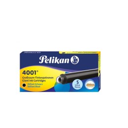 Naboje długie Pelikan GTP/5 czarny (310615)