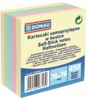 Notes samoprzylepny Donau mix pastelowy 450k [mm:] 76x76 (7589001-11)