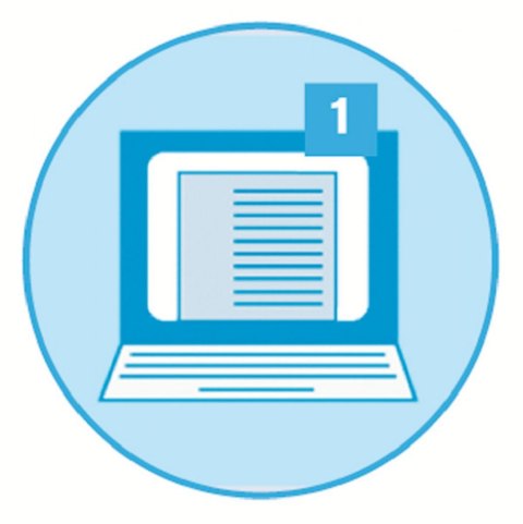 Przekładka numeryczna Maxi A4 mix kolorów 12k 1-12 [mm:] 245x305 Esselte (100214)