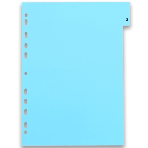 Przekładka numeryczna A4 mix 12k 1-12 [mm:] 225x300 Oxford (100204769)