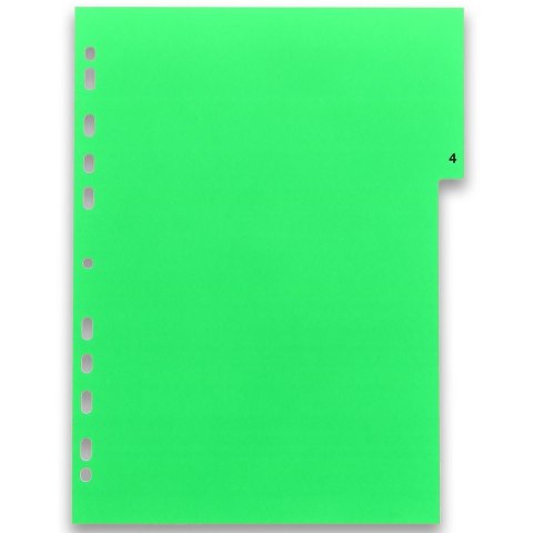 Przekładka numeryczna A4 mix 12k 1-12 [mm:] 225x300 Oxford (100204769)