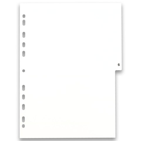 Przekładka numeryczna A4 mix 12k 1-12 [mm:] 225x300 Oxford (100204769)