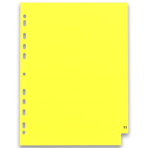 Przekładka numeryczna A4 mix 12k 1-12 [mm:] 225x300 Oxford (100204769)