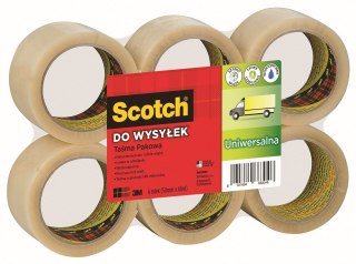 Taśma pakowa 48x66 [mm x m] przezroczysta Scotch (371)