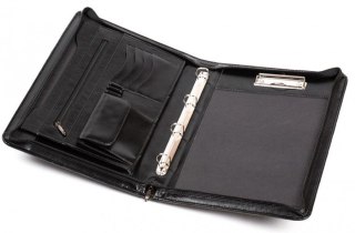 Teczka konferencyjna A4 BUSINESS z rączką czarny ekoskóra [mm:] 380x260 Jan-Pol Bis (AK-04N)