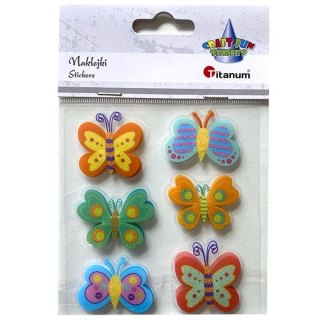 Naklejka (nalepka) Craft-Fun Series foliowa motyle Titanum (BLY01)