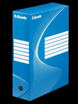 Pudło archiwizacyjne Esselte Boxy 100 A4 - niebieski [mm:] 245x100x 345 (128421)