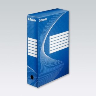 Pudło archiwizacyjne A4 Boxy 100 niebieski karton [mm:] 245x100x 345 Esselte (128421)