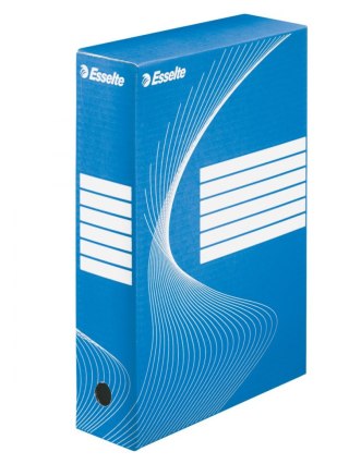 Pudło archiwizacyjne A4 Boxy 80 niebieski karton [mm:] 245x80x 345 Esselte (128411)