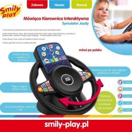 Zabawka edukacyjna Smily mówiąca kierownica (SP83676)
