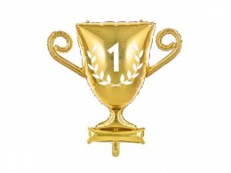 Balon foliowy Partydeco Puchar, 64x61cm, złoty (FB110M-019)