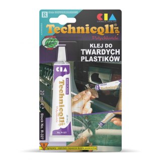 Klej w tubie do twardych plastików 20ml Technicqll (R-327)