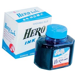 Atrament Hero niebieski wymazywalny 50ml