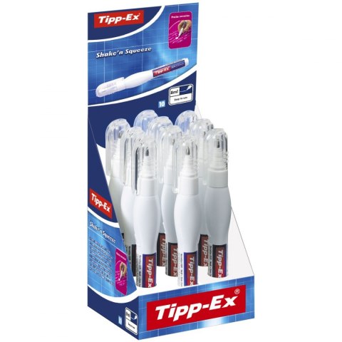 Korektor w długopisie (piórze) Tipp-Ex Shake n squeeze 8ml (8610721) Korektor w długopisie (piórze) Tipp-Ex Shake n squeeze 8ml (8610721)