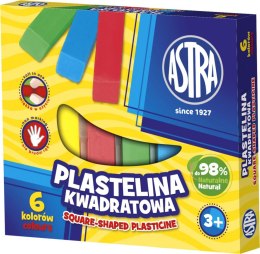 Plastelina Astra 6 kol. kwadratowa mix (83811908)