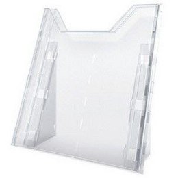 Pojemnik na dokumenty pionowy A4 transparentna plastik Durable (857819)