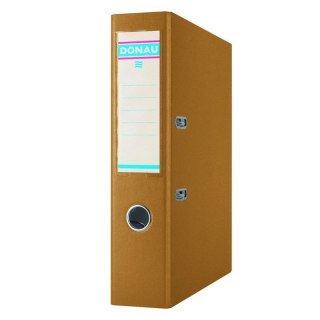 Segregator dźwigniowy Master A4 75mm złoty Donau (3970001PL-35)
