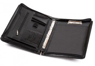 Teczka konferencyjna A4 AKTÓWKA PREMIER czarny ekoskóra Jan-Pol Bis (12)