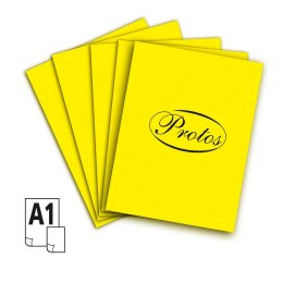 Brystol Protos A1 żółty 160-180g 20k [mm:] 610x860