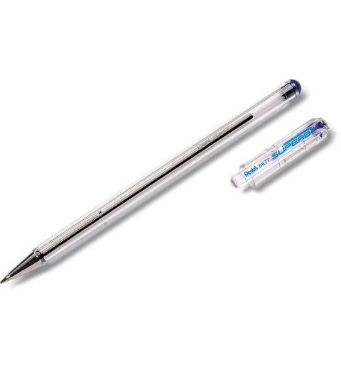 Długopis BKL77 SUPERB wkład niebieski 0,7mm Pentel (BK77)