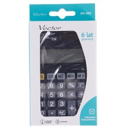 Kalkulator na biurko Vector (KAV DK-055 BLK)
