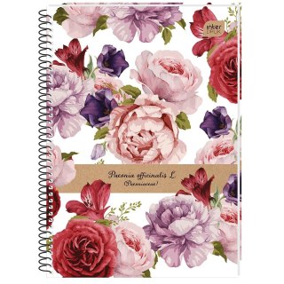 Kołozeszyt (kołonotatnik) A4 160k. 70g krata Interdruk (KOŁOZA4160M)