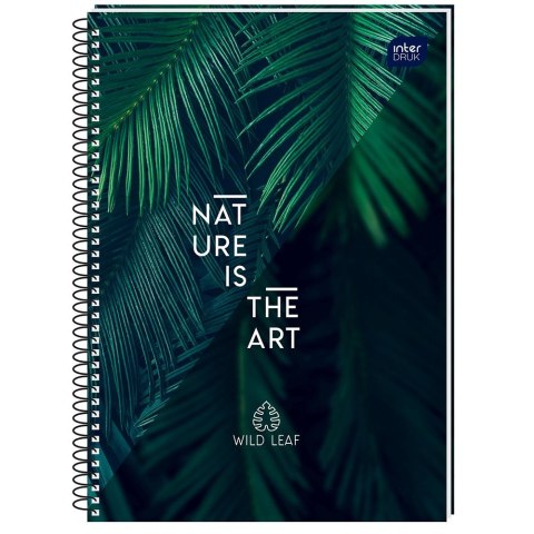 Kołozeszyt (kołonotatnik) A4 160k. 70g krata Interdruk (KOŁOZA4160M)