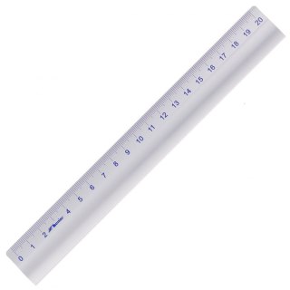 Linijka aluminiowa 20cm Leniar