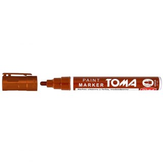 Marker olejowy wkład brązowy 2,5mm okrągła końcówka Toma (TO-440 6 2)