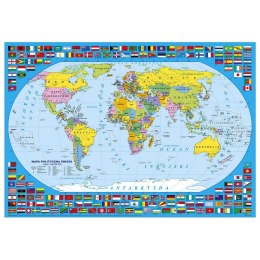 Podkład na biurko Derform mapa świata [mm:] 490x340 (POS)