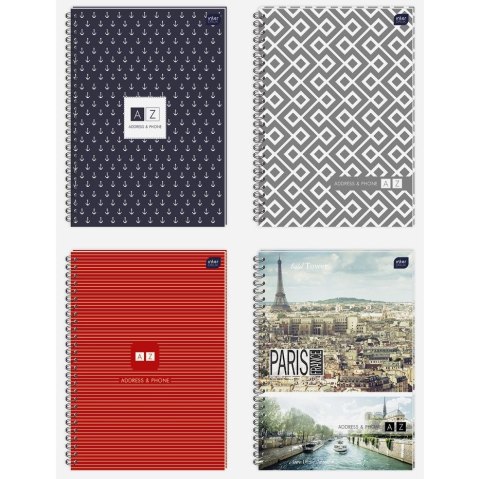 Skorowidz A5 70k. linia [mm:] 148x210 Interdruk (SKA5F)