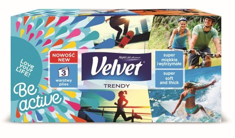 Chusteczki higieniczne 120 szt Velvet (Paradise)