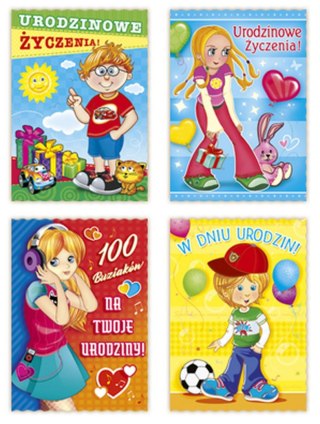 Kartka składana B6 dziecięca (5902221801273)