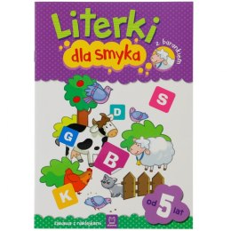 Książeczka edukacyjna Aksjomat Literki dla smyka z barankiem (2660)