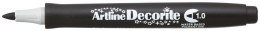 Marker permanentny Artline decorite, czarny 1,0mm pędzelek końcówka (AR-033 3 2)