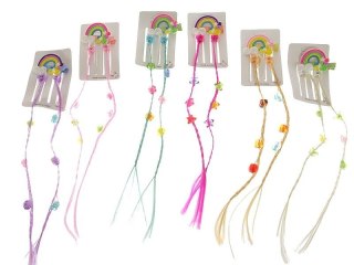 Spinka zestaw 2 doczepianych warkoczyków Adar (543553)