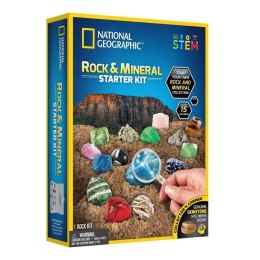 Zestaw kreatywny Orbico Sp. Z O.o. National Geographic Zestaw startowy skał i minerałów (RTNGRM15)