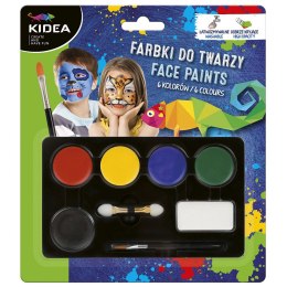 Farba do malowania twarzy Derform kidea 5 kolor. (FDT6KA)